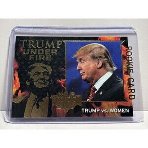 Donald Trump Rookie Card Decision President Card Election USA Vote Gold Foil